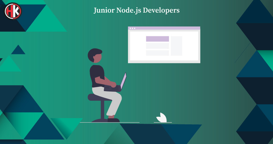 Junior Developer with white board