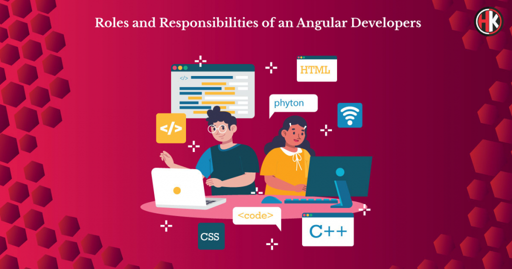 Angular Developers with working on Computer